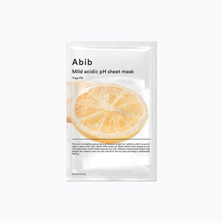 ABIB Mild Acidic pH Sheet Mask Yuja Fit (10ea)