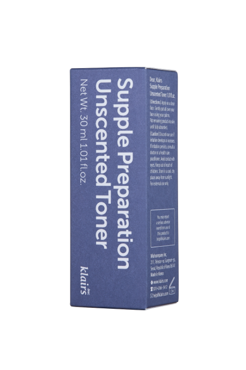 DEAR KLAIRS Supple Preparation Unscented Toner 30ml