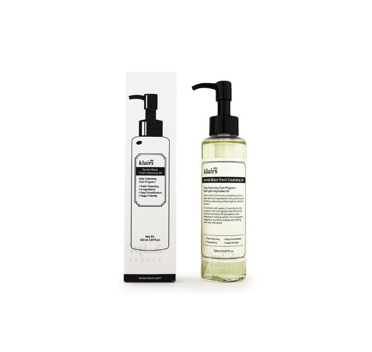 DEAR KLAIRS Gentle Black Fresh Cleansing Oil 150 ml