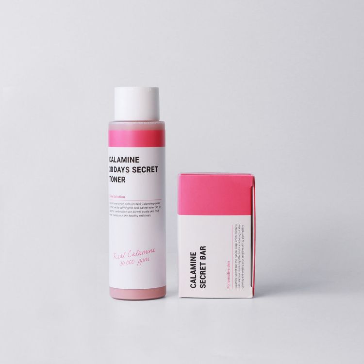 K-SECRET Calamine Basic Care Duo ( Toner+Bar )