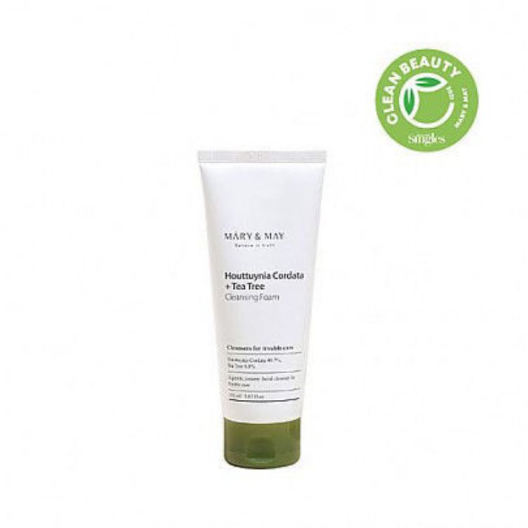 Mary&May Houttuynia Cordata + Tea Tree Cleansing Foam 150ml