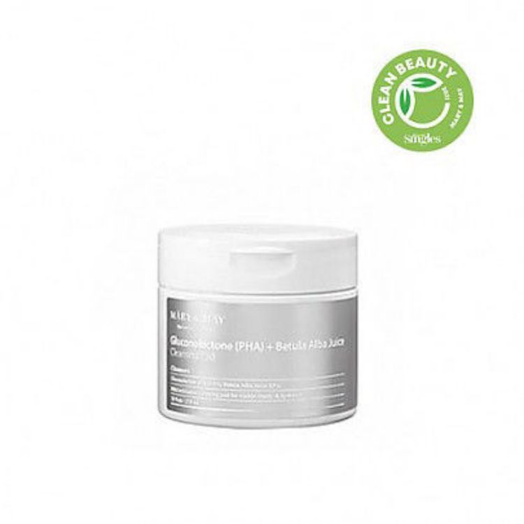 Mary&May Gluconolactone (PHA) + Betula Alba Juice Cleansing Pad 70pads