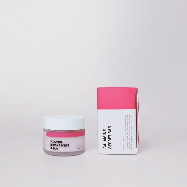 K-SECRET Calamine Acne Cleaner Duo ( Bar + Cream )