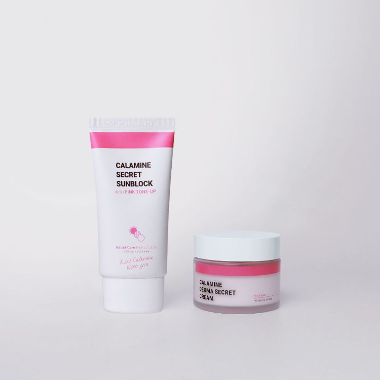K-SECRET Calamine Skin protector Duo (Cream + Sunblock )