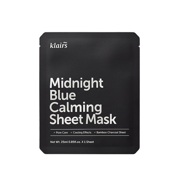 DEAR KLAIRS Midnight Blue Calming Sheet Mask