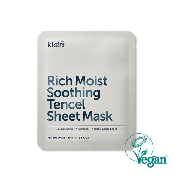 DEAR KLAIRS Rich Moist Soothing Tencel Sheet Mask 25 ml