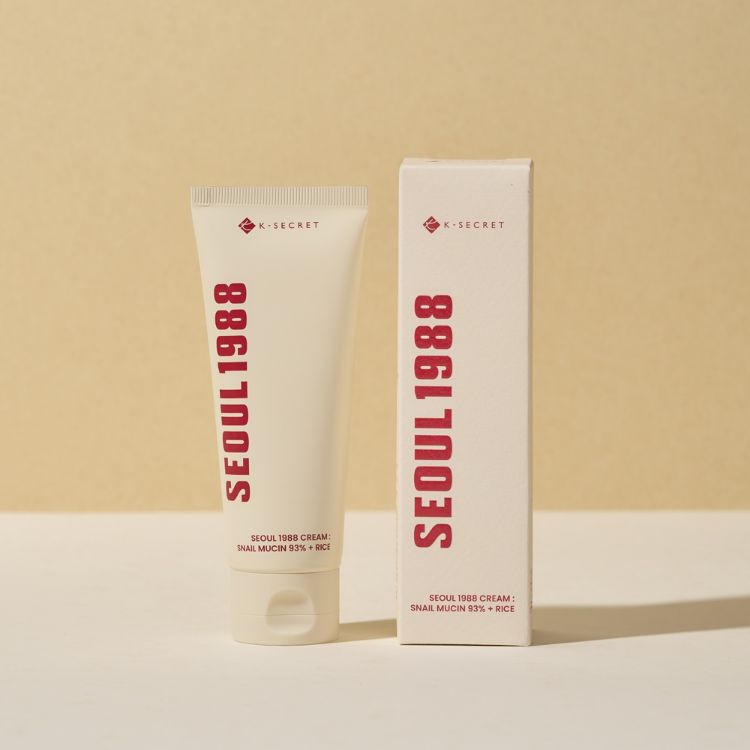 K-SECRET SEOUL 1988 Cream : Snail Mucin 93% + Rice