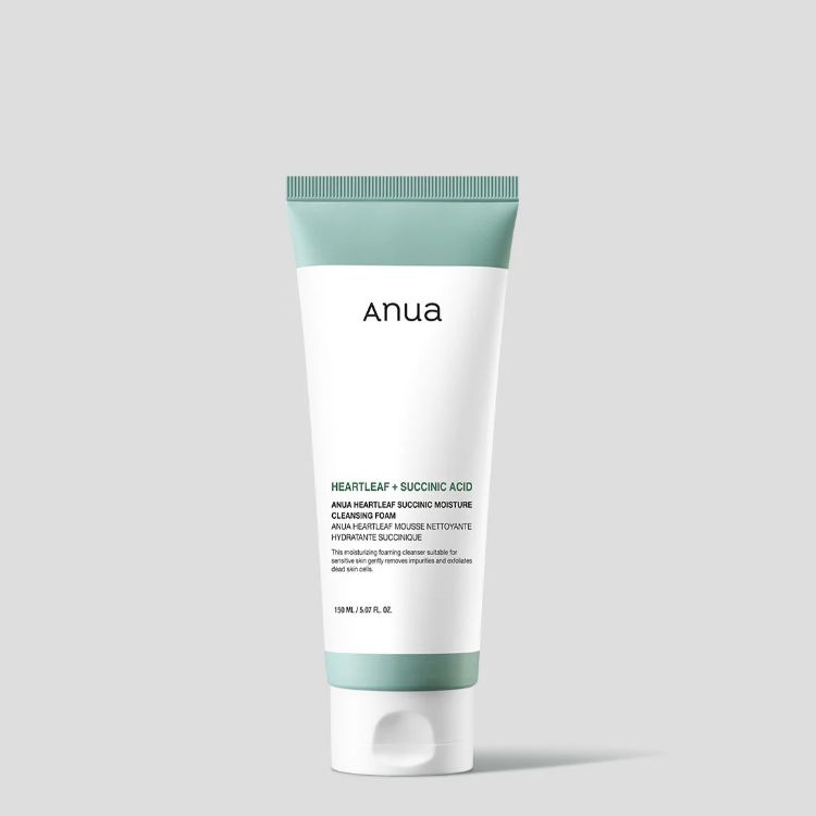 ANUA Heartleaf Succinic Moisture Cleansing Foam