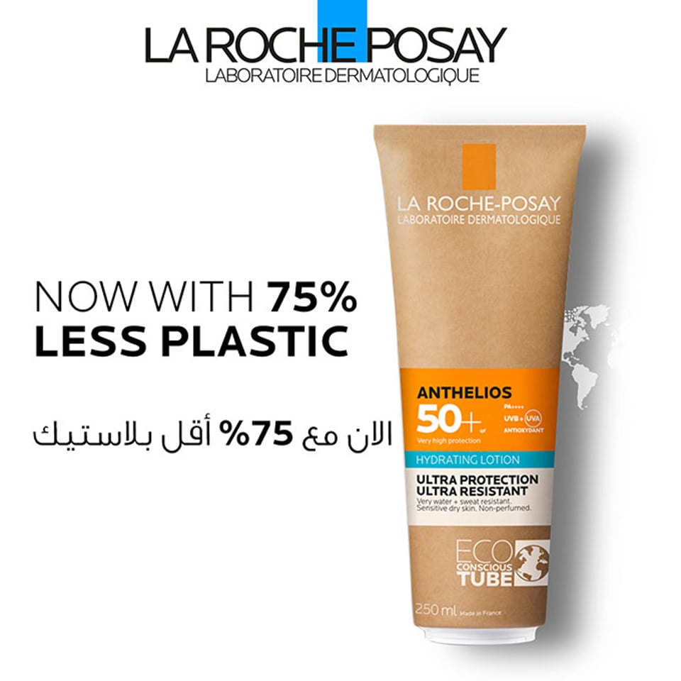 Anthelios Hydrating Lotion Sunscreen SPF 50+ for Face and Body 250mL