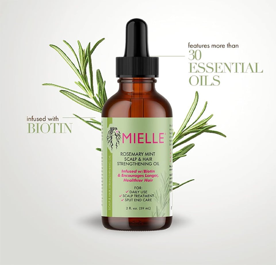 Rosemary Mint Scalp & Hair Strengthening Oil 59mL