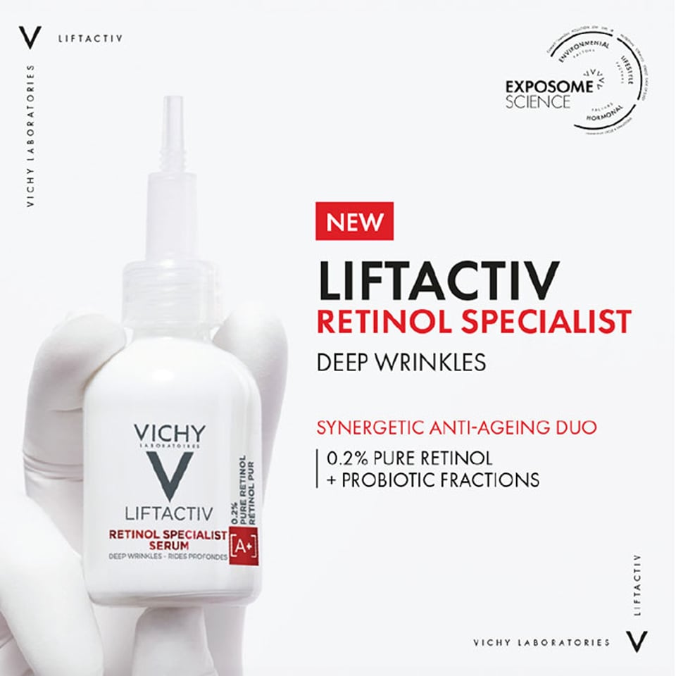 Liftactiv 0.2% Pure Retinol Specialist Deep Wrinkles Serum 30mL