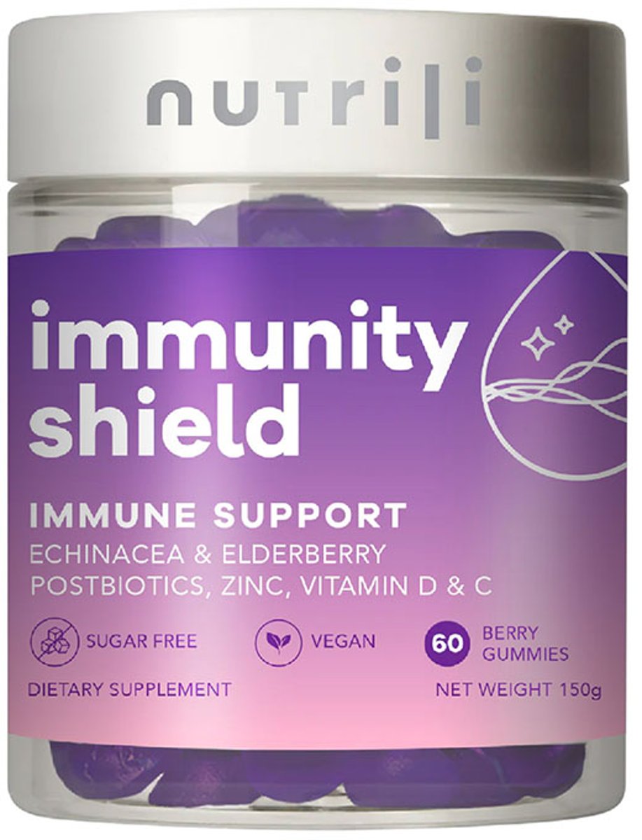 Immunity Shield Gummies Sugar Free - 60 Gummies