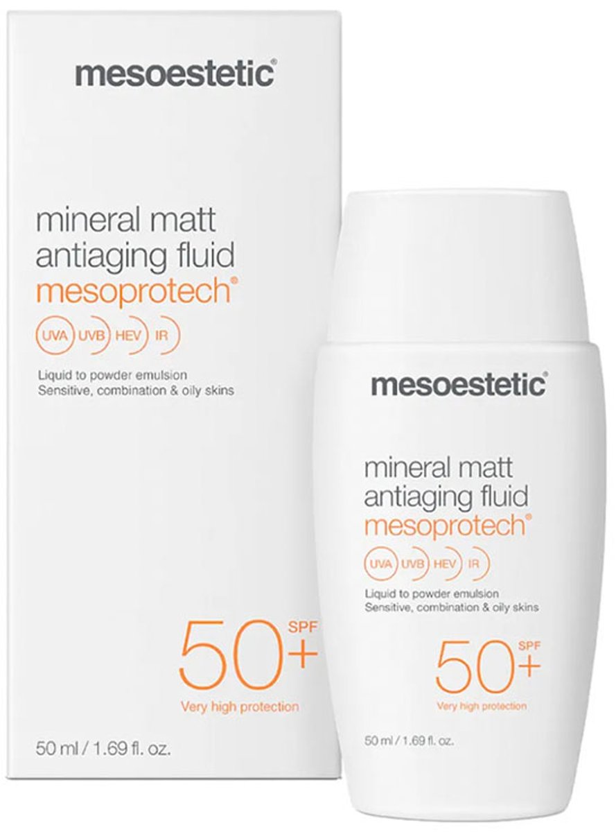 Mesoprotech Mineral Matt Antiaging Fluid 50+ 50mL