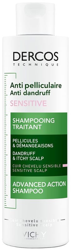 Dercos Anti-Dandruff Shampoo for Sensitive Scalp 200mL