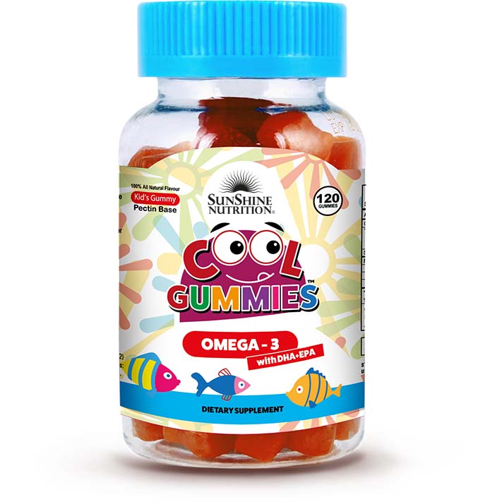 Sunshine Nutrition Cool Gummies Omega-3, 60 Gummies