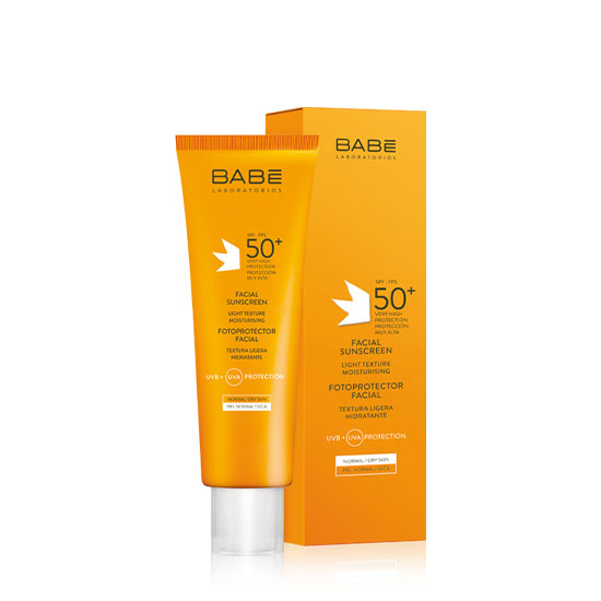 Babe Facial Sunscreen Spf50 Light Texture 50ml