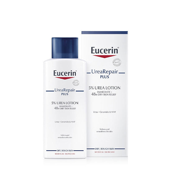 Eucerin Urea Repair Plus 5% Urea Body Lotion 250ml For Dry Rough Skin