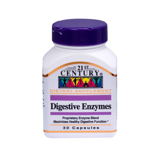 21st Century Digestive Enzymes 30 Capsules