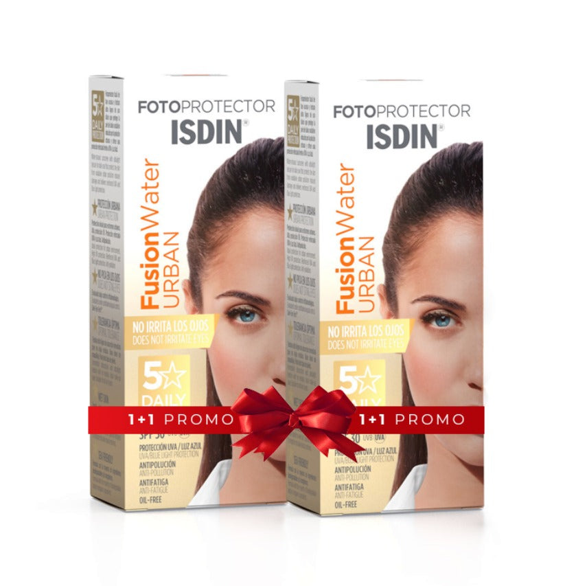 Isdin Sunscreen Fusion Water Spf30 Urban Promo pack (1+1)
