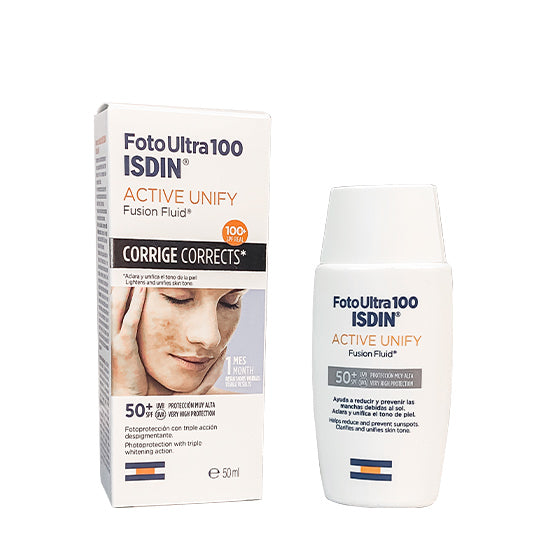 Isdin FotoUltra 100 Active Sunscreen Unify Fusion Fluid No Color 50ml