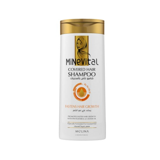 Mine Vital Covered Hair Shampoo Fastens Hair Growth 300ml