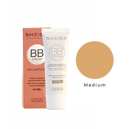 Sheida Skin Perfector BB Cream with SPF 30 Medium 50ml