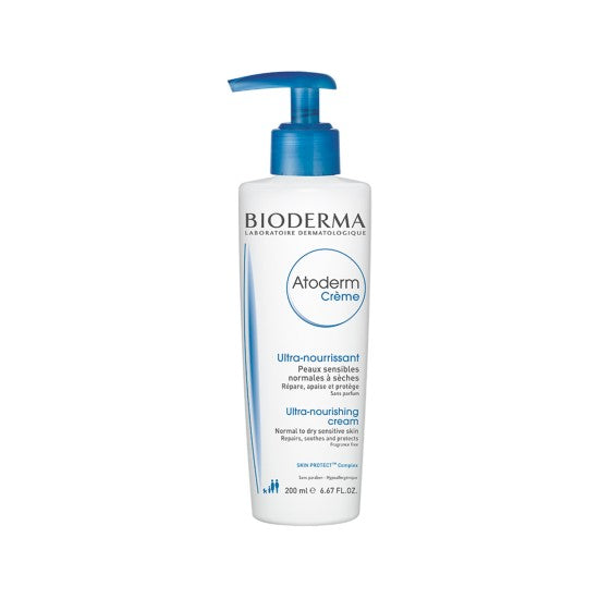 Bioderma Atoderm Hydrating Skin Cream Pump 200 ml