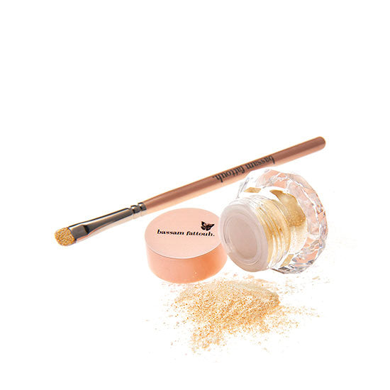 Bassam Fattouh Eye Sparkles Shimmer Gold