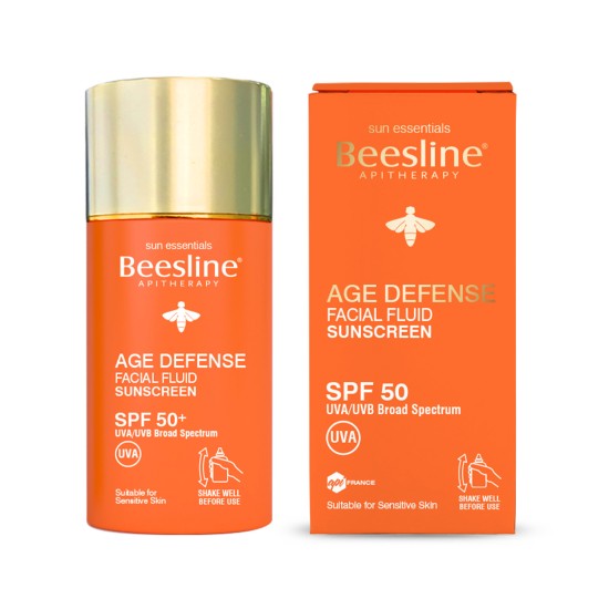 Beesline Age Defense Facial Fluid Sunscreen SPF50 40ml