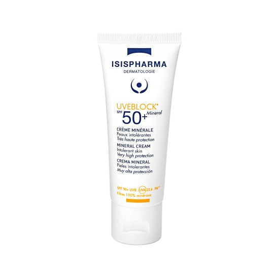 Isispharma Uveblock Spf50 Mineral Sunscreen Cream 40 ml