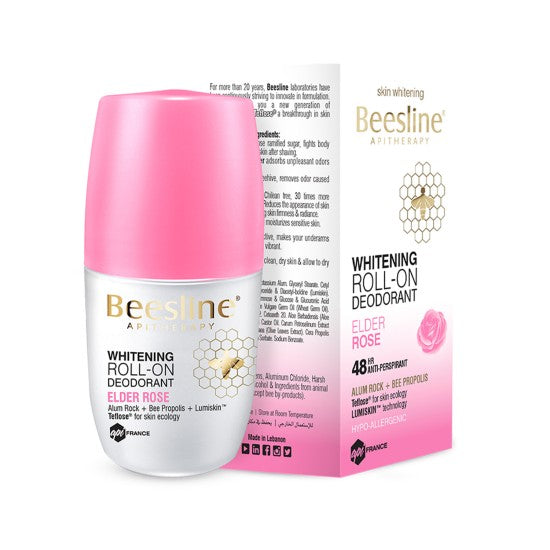 Beesline Whitening Roll-On Deodorant Elder Rose 50 ml