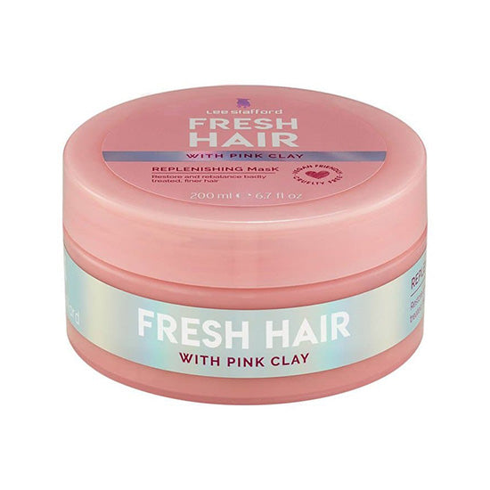 Lee Stafford Fresh Hair Pink Clay Purple Mask 200ml