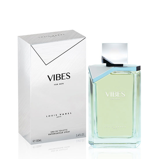 Louis Varel Paris Vibes Men Eau De Toilette For Men 100ml