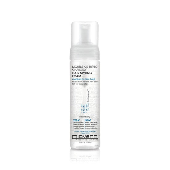 Giovanni Natural Mousse Hair Styling Foam 207 ml