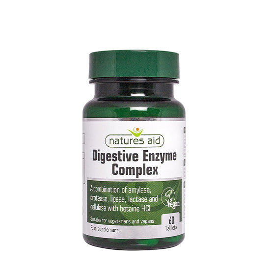 Natures Aid Digestive Enzyme Complex 60 Tablets