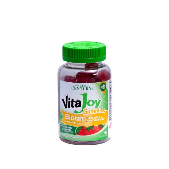 21st Century Vitajoy Gummies Biotin 5000mcg 60 Gummies