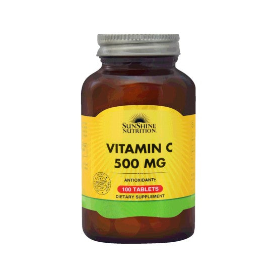 Sunshine Nutrition Vitamin C 500mg 100 Tablets