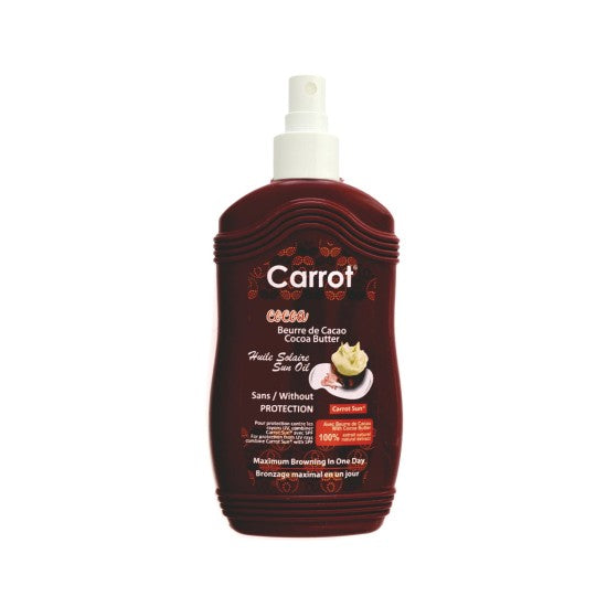 Carrot Sun Cocoa Butter Tanning Oil Spray 200 ml
