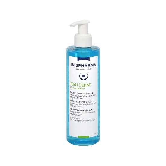 Isispharma Teen Derm Purifying Cleansing Gel 250ml