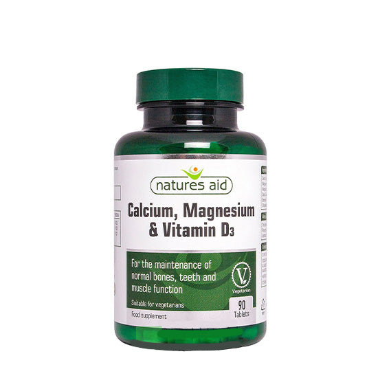 Natures Aid Calcium Magnesium And Vitamin D3 90 Capsules