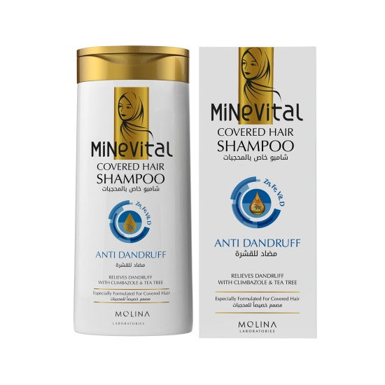 Mine Vital Covered Hair Shampoo Anti Dandruff 300ml
