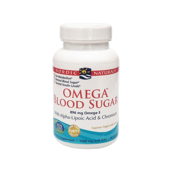 Nordic Naturals, Omega Blood Sugar, 60 Softgels