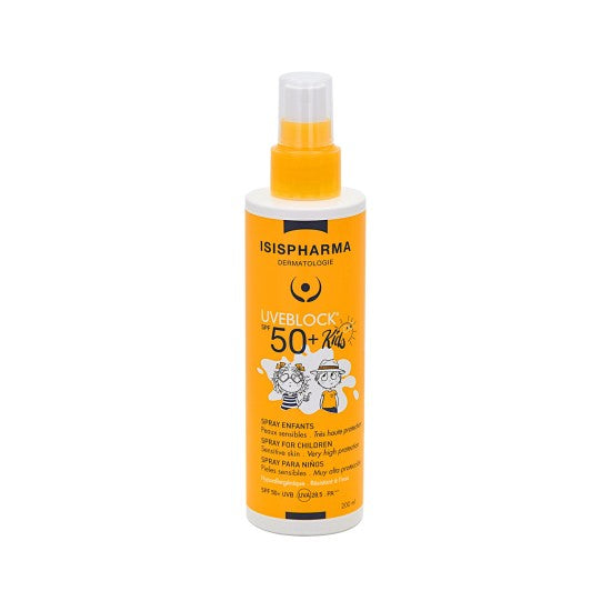 Isispharma Uveblock Spf50 Spray Kids Sunscreen Very High Protection 200ml