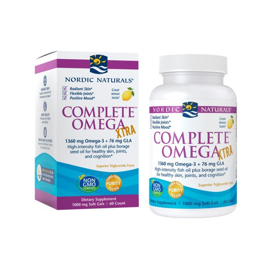 Nordic Naturals, Complete Omega Xtra, 60 Softgels