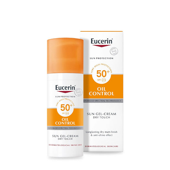 Eucerin Sunscreen Spf50 Oil Control Gel Cream 50ml for Oily Skin