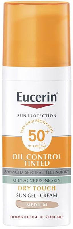 Sun Oil Control Gel-Cream Tinted CC Medium SPF 50+ 50mL