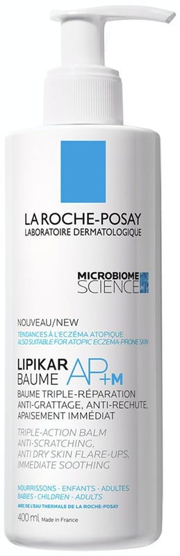 Lipikar Baume AP+ M Moisturizing Body Cream 400mL