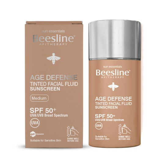 Beesline Age Defense Tinted Facial Fluid Sunscreen 40 ml