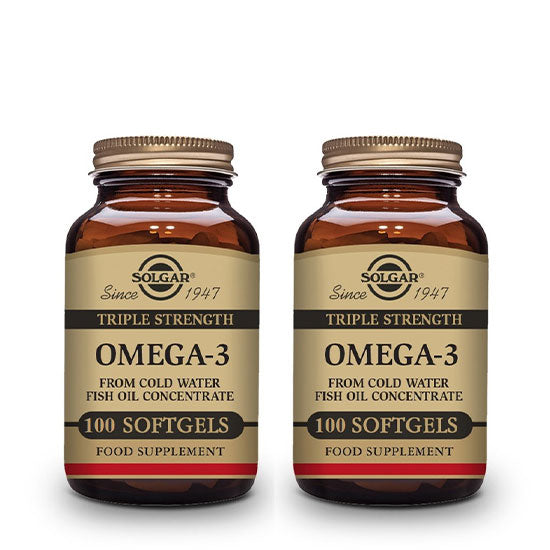 Solgar Triple Strength Omega-3 950mg 100 Softgels 1 1 Free