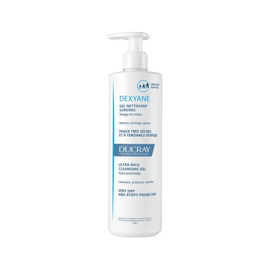 Ducray Dexyane Body Care Ultra-Rich Cleansing Gel 400 ml